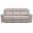 Parker Living Calgary Wood Power Recline and Headrest Sofa in Stone