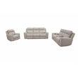 Parker Living Calgary Wood Power Recline and Headrest Sofa in Stone