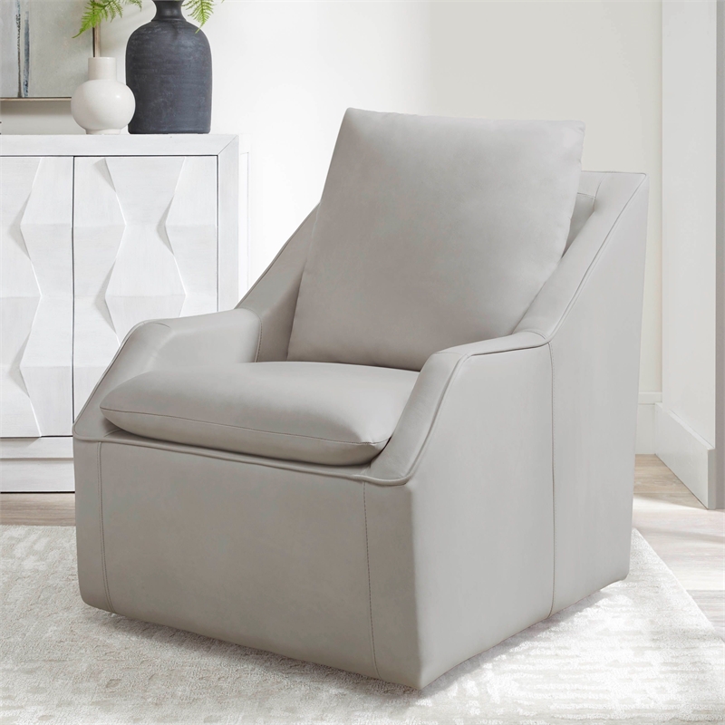 Parker Living Asher Steamboat Ice Swivel Accent Chair Two Pack