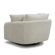 Parker Living Boomer Utopia Sand Large Swivel Chair with 2 Toss Pillows Two Pack