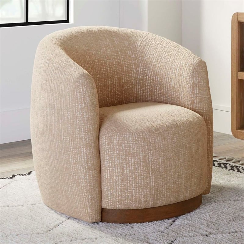 Parker Living Tatum Sand Dollar Swivel Accent Chair Two Pack