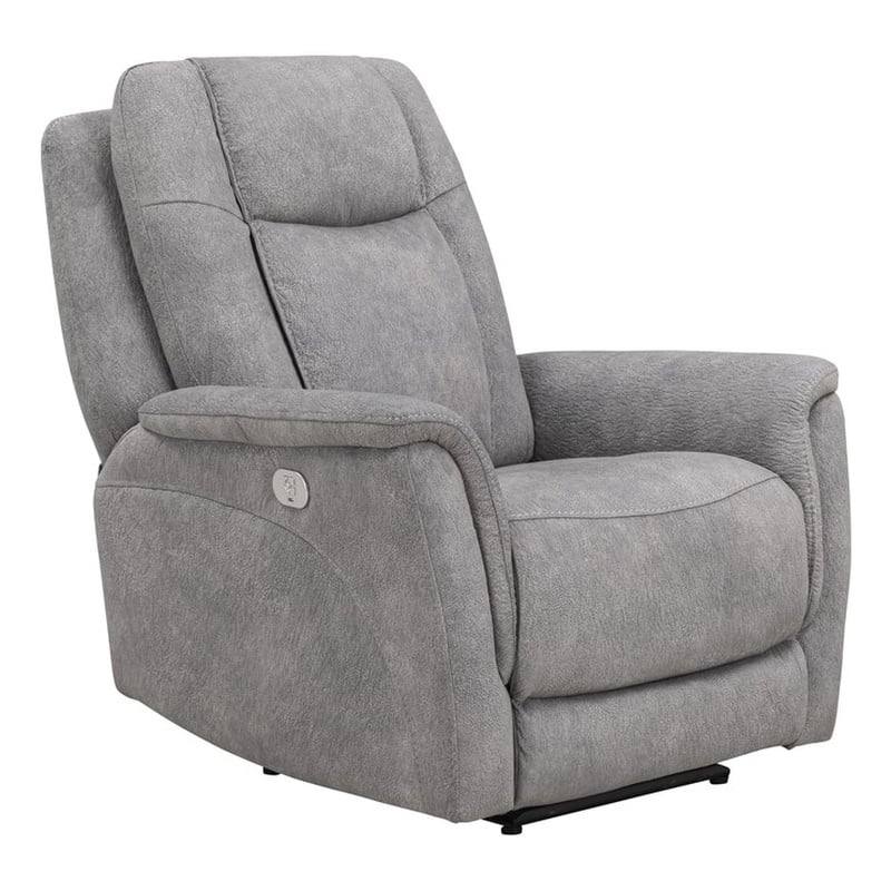 Parker Living Linus Hudson Grey Zero Gravity Power Recliner Two Pack