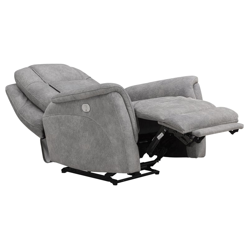 Parker Living Linus Hudson Grey Zero Gravity Power Recliner Two Pack