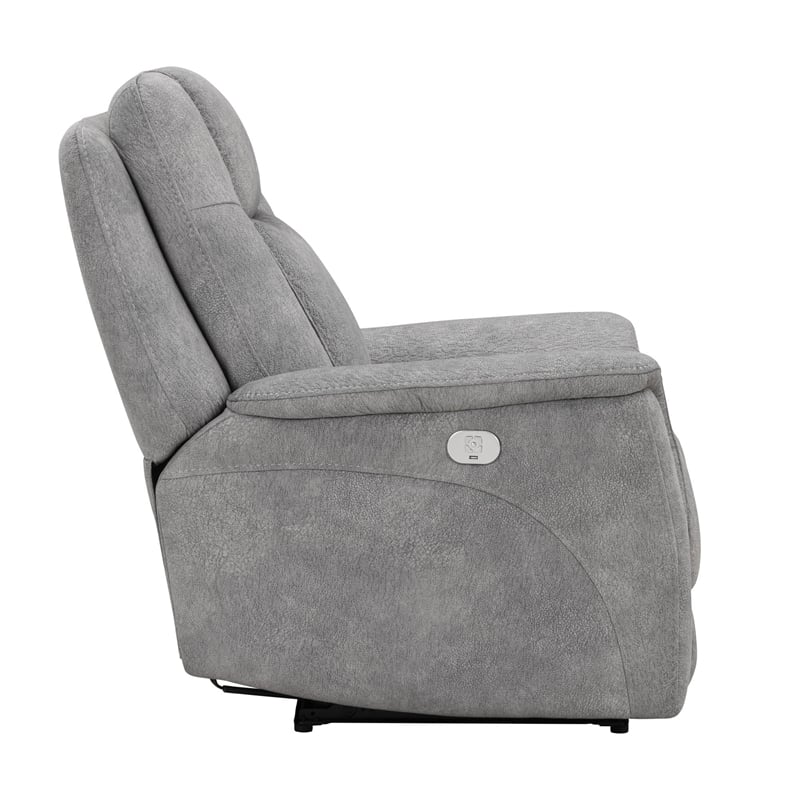 Parker Living Linus Hudson Grey Zero Gravity Power Recliner Two Pack