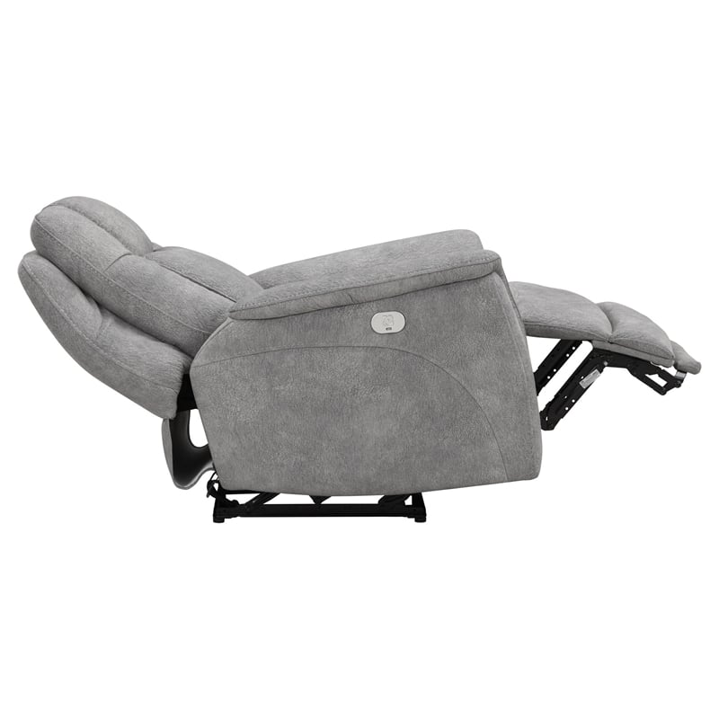 Parker Living Linus Hudson Grey Zero Gravity Power Recliner Two Pack