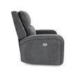 Parker Living Polaris Bizmark Grey Power Recliner Two Pack