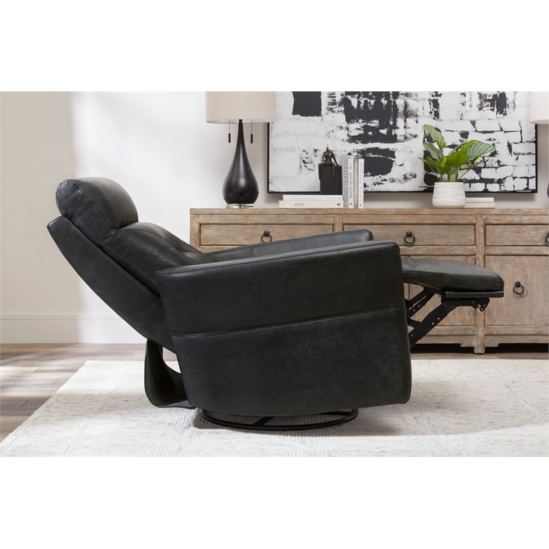 Parker Living Remmington Vintage Slate Power Swivel Glider Recliner Two Pack