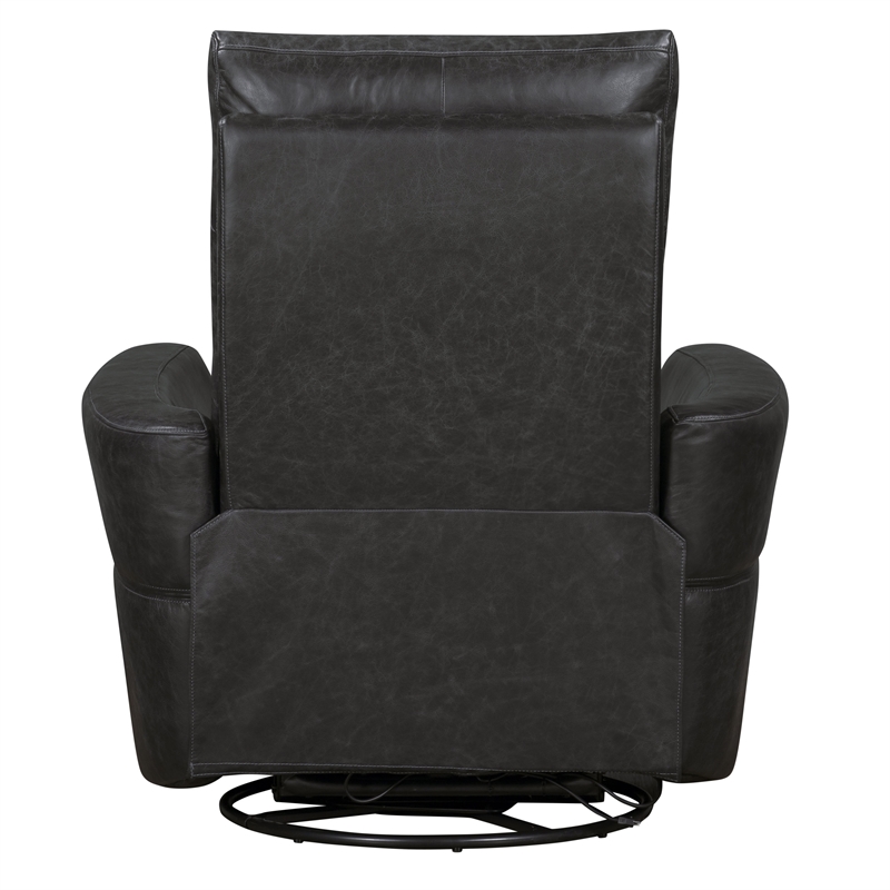 Parker Living Remmington Vintage Slate Power Swivel Glider Recliner Two Pack