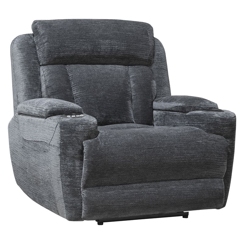 Parker Living Dalton Lucky Charcoal Power Recliner Two Pack
