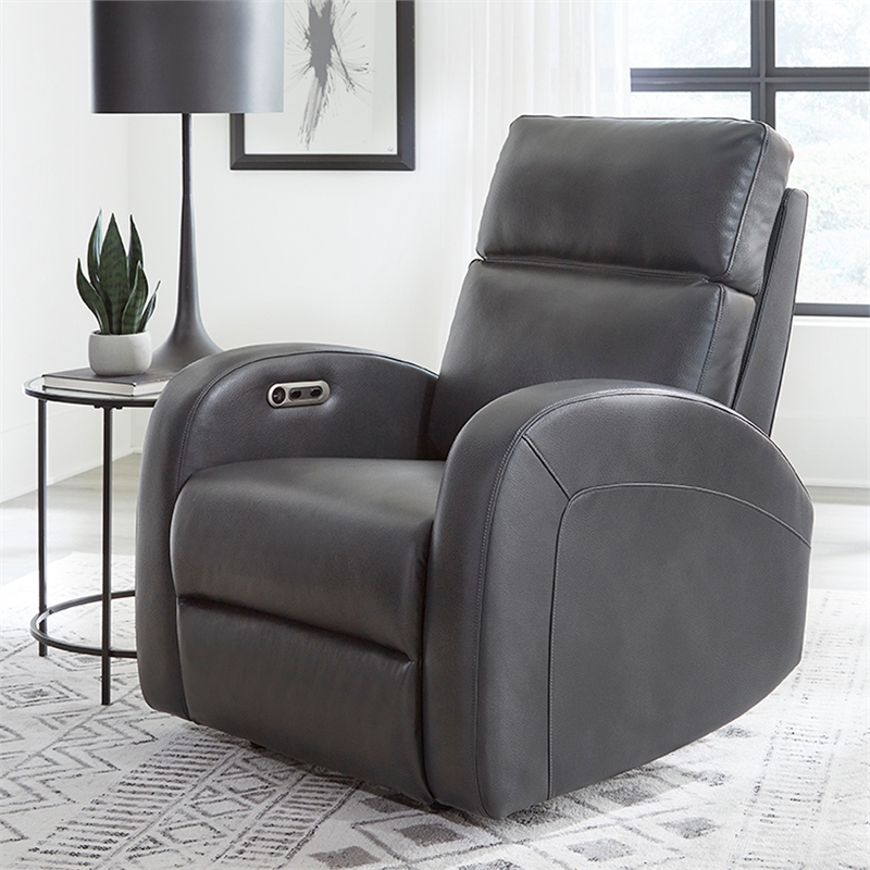 Parker Living Devin Pebble Grey Power Recliner Two Pack