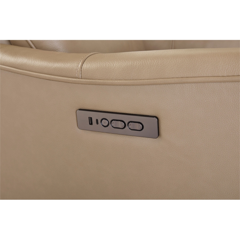 Parker Living Taylor Brazilian Cappuccino Power Zero Gravity Recliner Two Pack