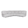 Parker Living Alpine - Airy Snow 6 Piece Power Reclining Sectional