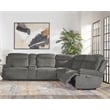 Parker Living Alpine - Airy Midnight 6 Piece Power Reclining Sectional