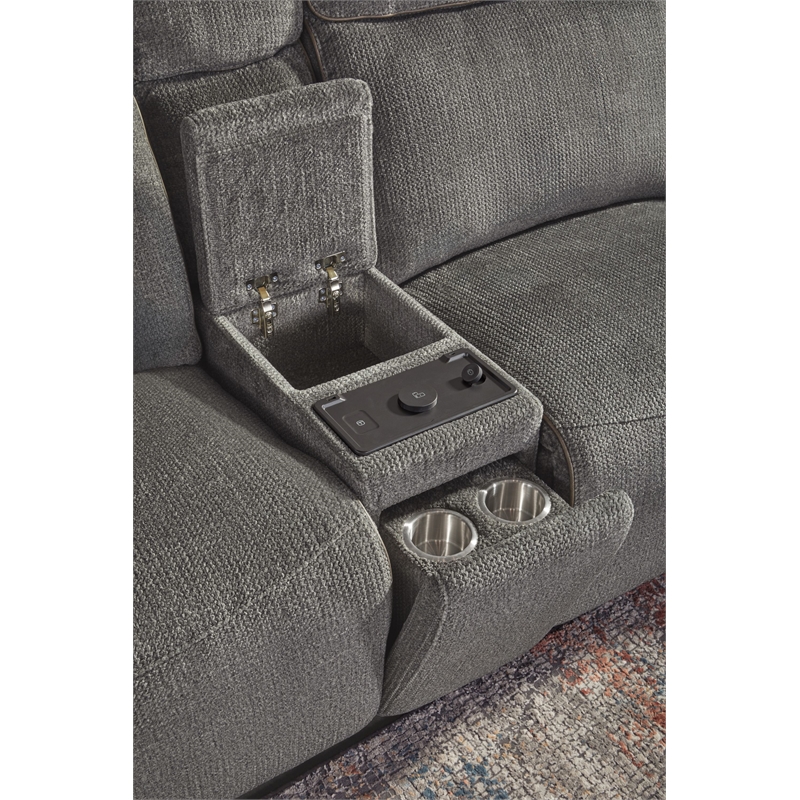 Parker Living Alpine - Airy Midnight 6 Piece Power Reclining Sectional