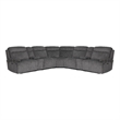 Parker Living Alpine - Airy Midnight 7 Piece Power Reclining Sectional