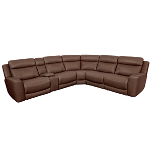 Parker Living Calgary - Autumn Umber 6 Piece Power Reclining Sectional
