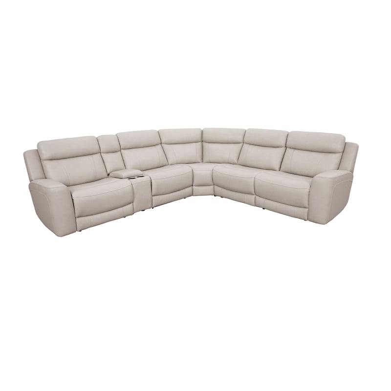 Parker Living Calgary - Stone 6 Piece Power Reclining Sectional