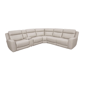 Parker Living Calgary - Stone 6 Piece Power Reclining Sectional