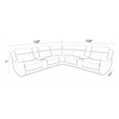 Parker Living Calgary - 7 Piece Power Reclining Sectional