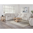 Parker Living Lancaster - Fluffy River Rock 6 Piece Power Reclining Sectional