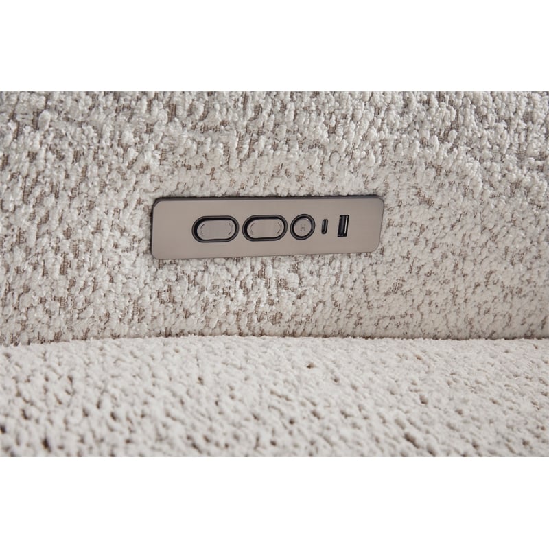 Parker Living Lancaster - Fluffy River Rock 6 Piece Power Reclining Sectional