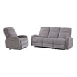 Parker Living Tuscany Whiskers Nature Power Reclining Sofa and Recliner