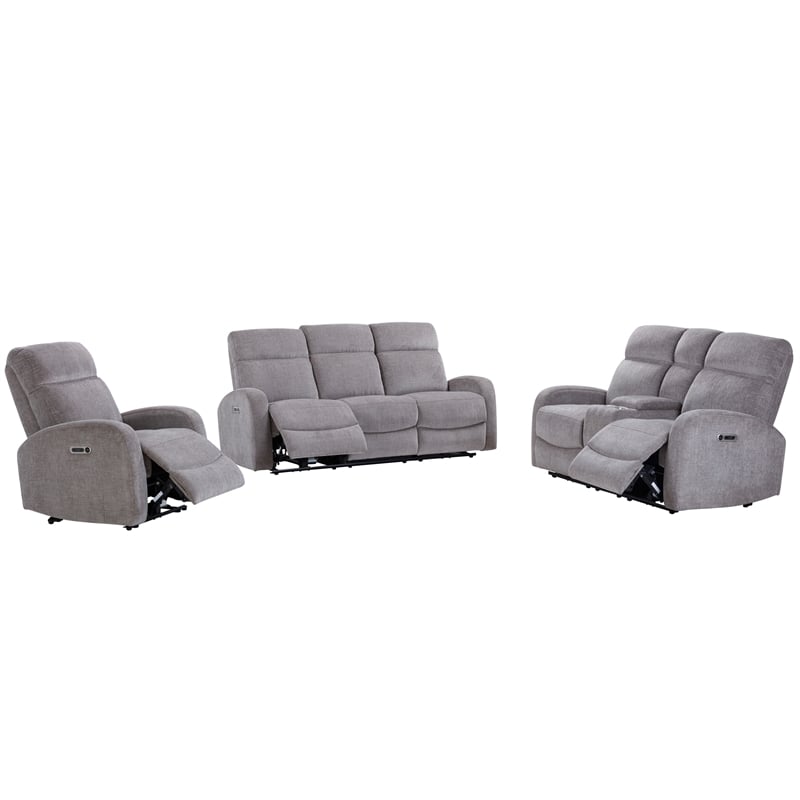 Parker Living Tuscany Whiskers Nature Power Reclining Sofa Loveseat and Recliner