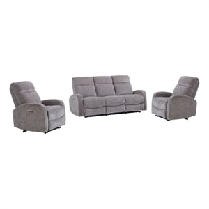 Parker Living Tuscany Whiskers Nature Power Reclining Sofa and 2 Recliners
