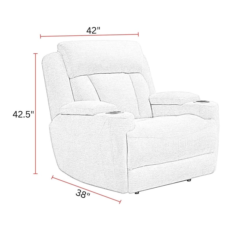 Parker Living Dalton Lucky Fawn Power Recliner Two Pack