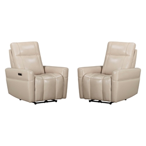 Parker Living Bradford Steamboat Quartz Power Zero Gravity Recliner Two Pack