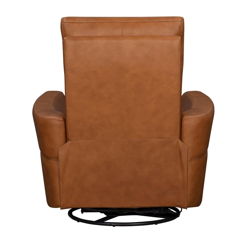 Parker Living Remmington Vintage Caramel Power Swivel Glider Recliner Two Pack