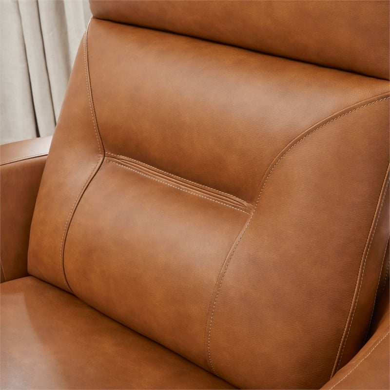 Parker Living Remmington Vintage Caramel Power Swivel Glider Recliner Two Pack