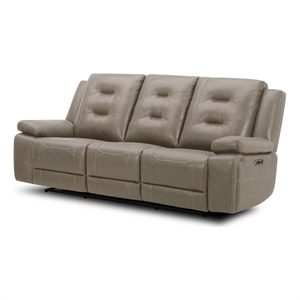 parker living caldwell - tahoe fog power reclining sofa p2