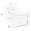 Parker Living Momentum - Cashew Power Zero Gravity Recliner with Heat & Massage