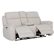Parker Living Sebastian - Lenox Bone Power Tilt Console Loveseat P3