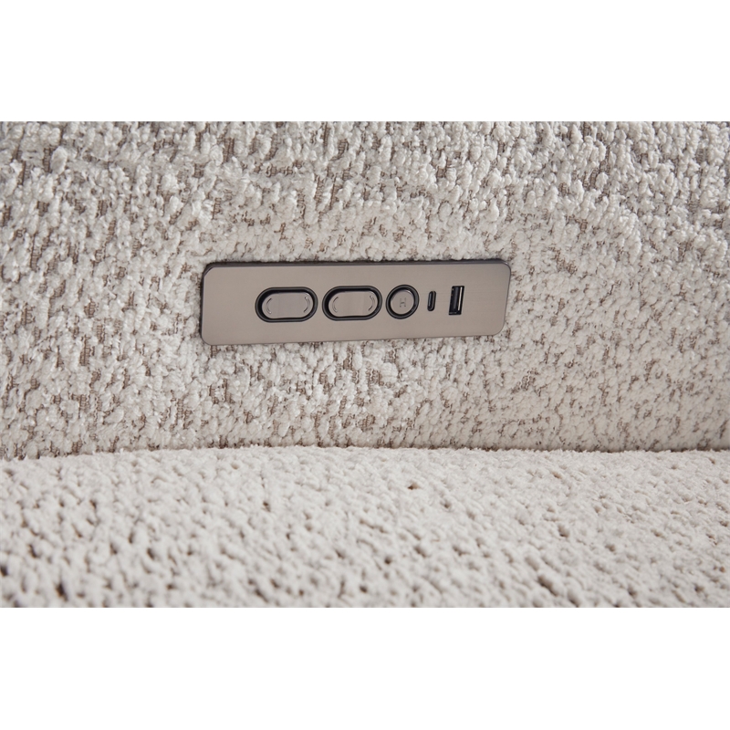 Parker Living Lancaster - Fluffy River Rock Power Zero Gravity Recliner P2