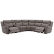 Parker Living Momentum - Dark Granite 6 Piece Modular Power Reclining Sectional