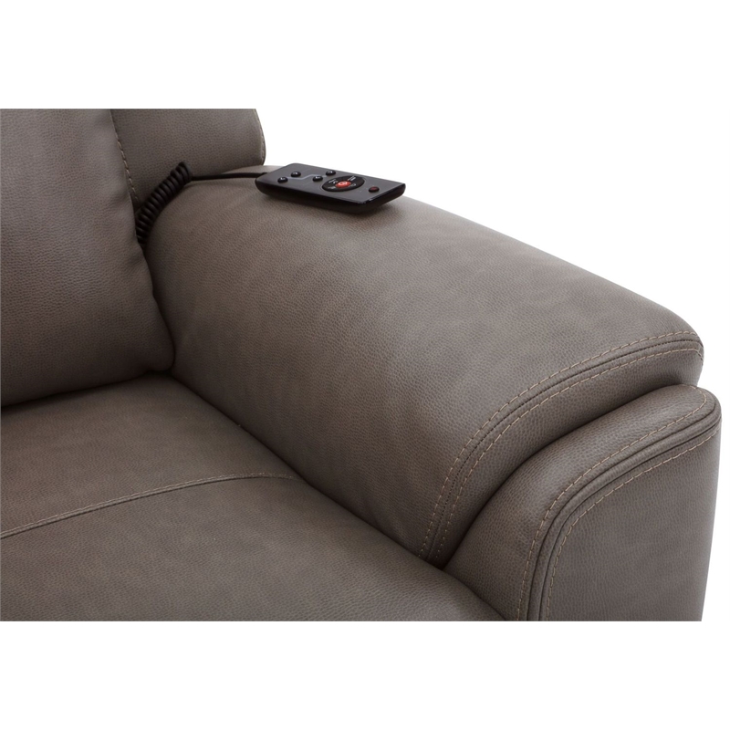 Parker Living Momentum - Dark Granite 7 Piece Modular Power Reclining Sectional