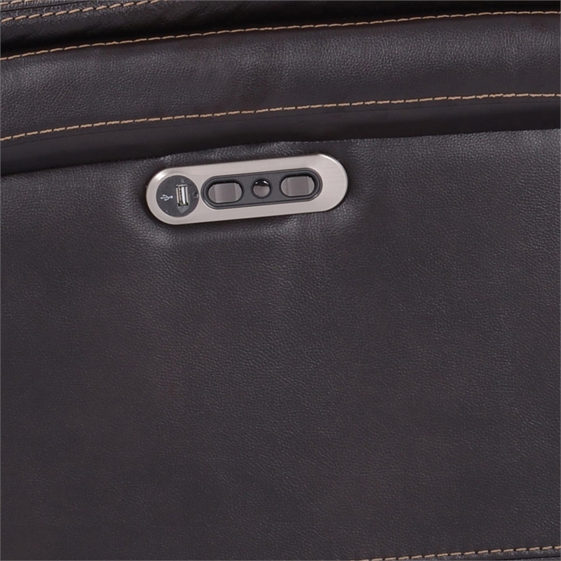 Parker Living Carnegie Verona Coffee Cordless Power Swivel Glider Recliner 2Pack