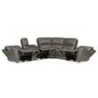 Parker Living Belmont - Autumn Fog 6Pc ZG Power Sectional with Power Headrests