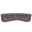 Parker Living Belmont - Autumn Fog 6Pc ZG Power Sectional with Power Headrests