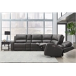 Parker Living Belmont - Autumn Fog 6Pc ZG Power Sectional with Power Headrests