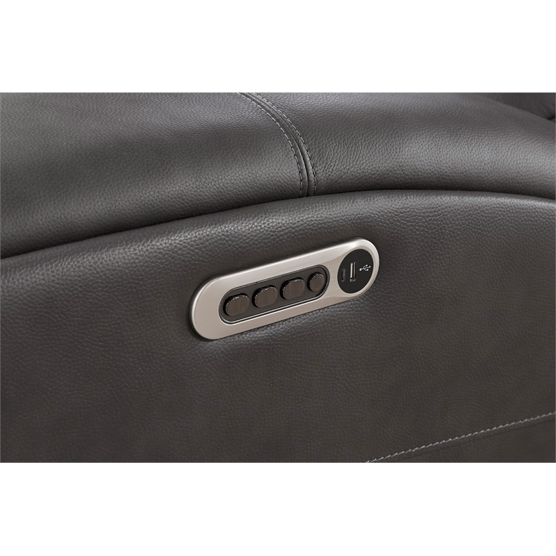 Parker Living Belmont - Autumn Fog 7Pc ZG Power Sectional with Power Headrests