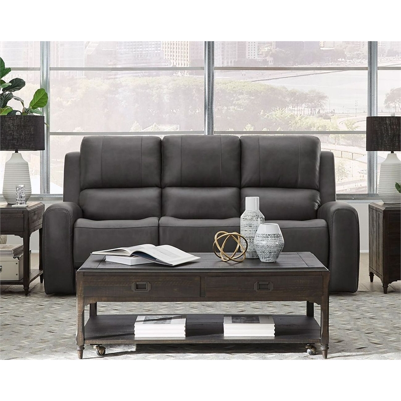 Parker Living Belmont - Autumn Fog ZG Power Reclining Sofa and Loveseat