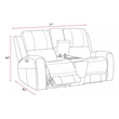 Parker Living Belmont - Autumn Fog ZG Power Reclining Sofa and Loveseat