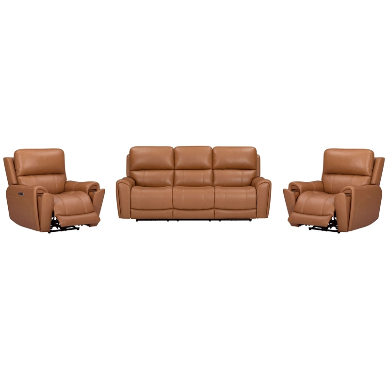 Parker Living Hancock - Apple Cider ZG Power Reclining Sofa and 2 Recliners