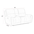 Parker Living Hancock - Apple Cider ZG Power Reclining Sofa and Loveseat