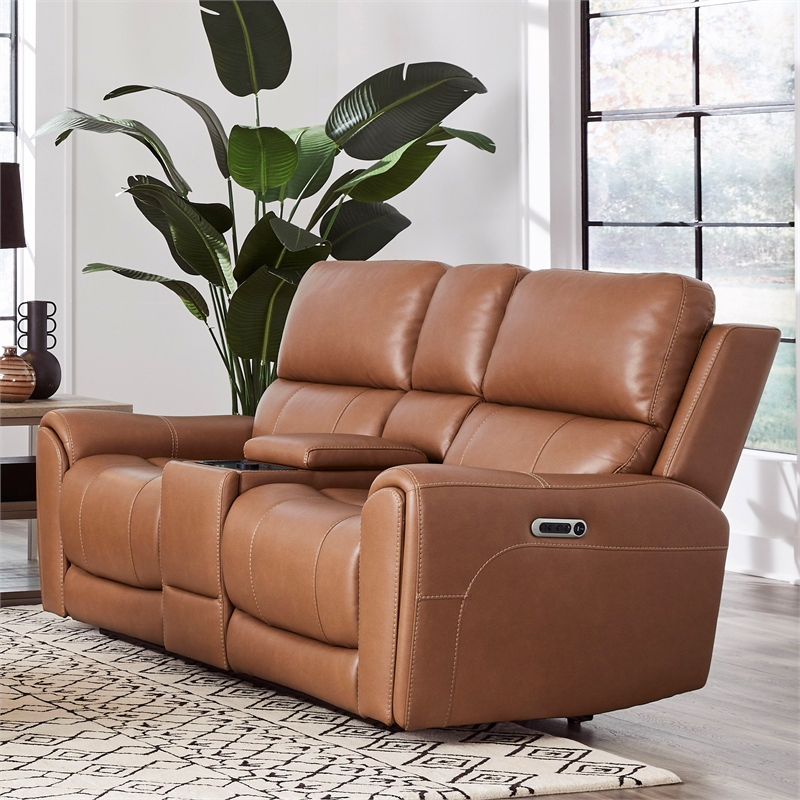 Parker Living Hancock - Apple Cider ZG Power Reclining Sofa and Loveseat