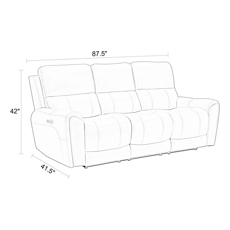 Parker Living Hancock - Apple Cider ZG Power Reclining Sofa and Loveseat