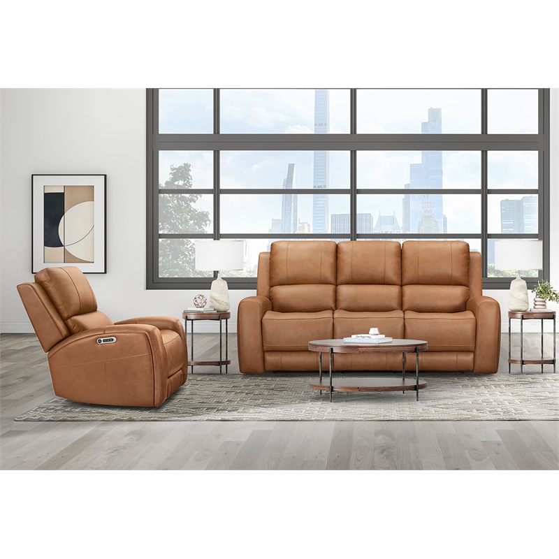 Parker Living Belmont - Lyric Caramel Zero Gravity Power Recliner P3 Two Pack